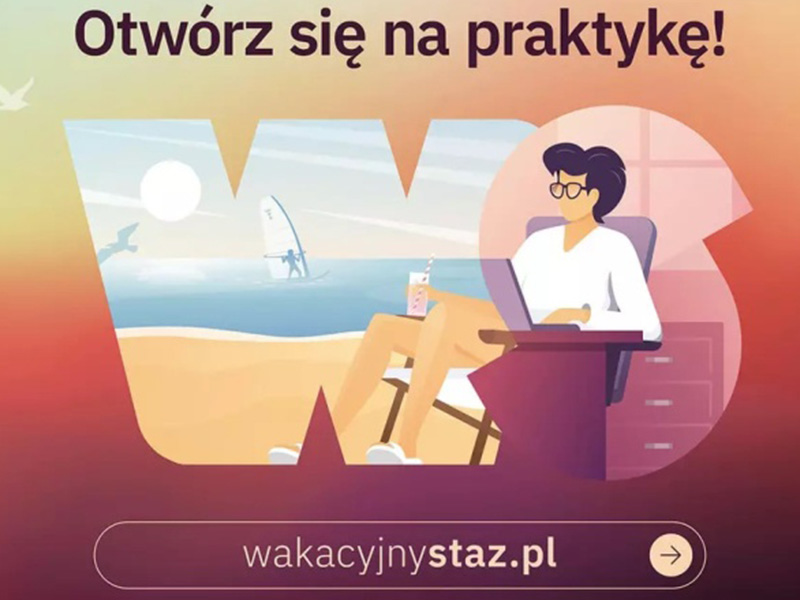 Zdjęcie artykułu Wakacyjny Staż 2025. Trwa nabór fundatorów staży, termin zgłoszeń mija 21 marca