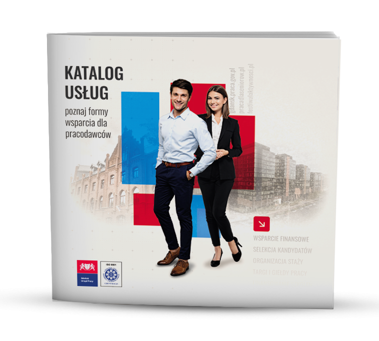 Okładka katalogu usług dla pracodawców