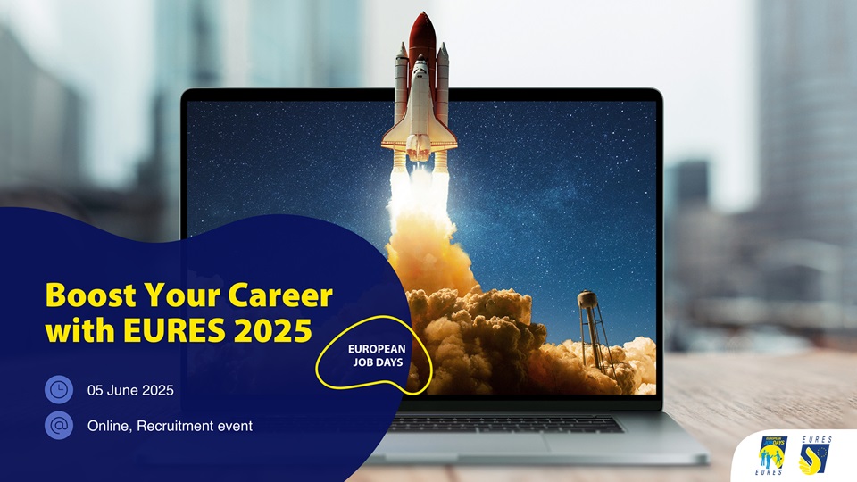 Zdjęcie artykułu Europejski Dzień Pracy On-Line "Boost Your Career with EURES 2025"